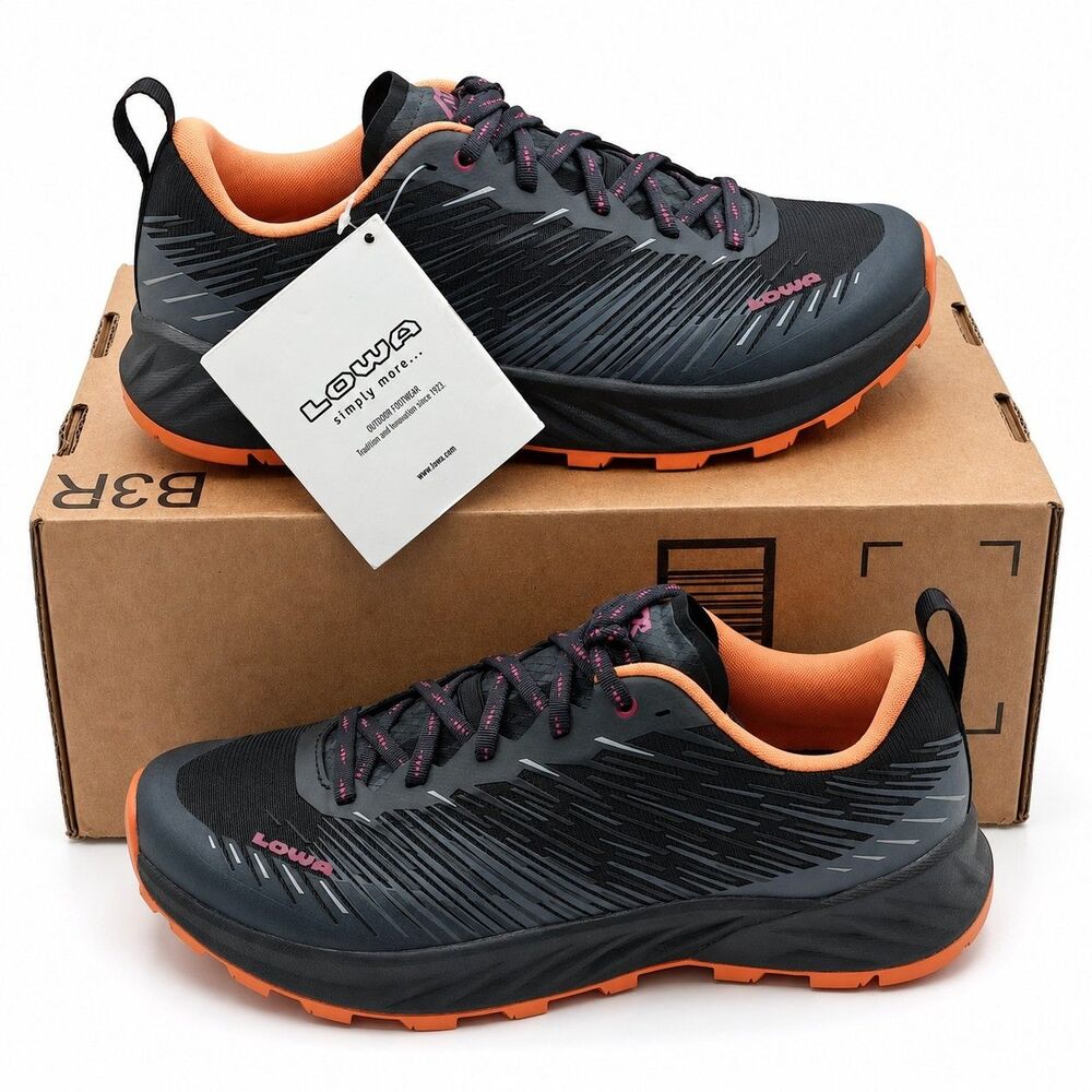 LOWA Amplux Ws Women's 8.5 EU 41 Black Melon Trail Running Shoes 320695-9962